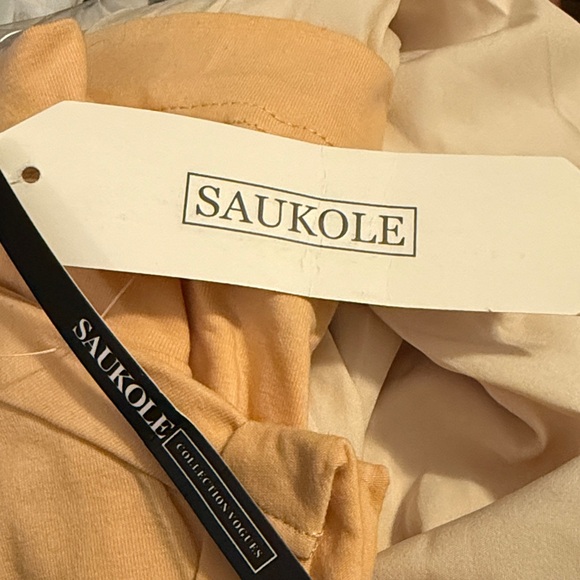 Women's Small, Pull-On, Short Sleeve, Pleated Skirt, Drop Shoulder, Flowy Dress - Picture 6 of 8